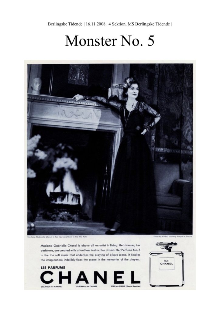 Din Biografi – Monster No. 5 MS Berlingske 2008