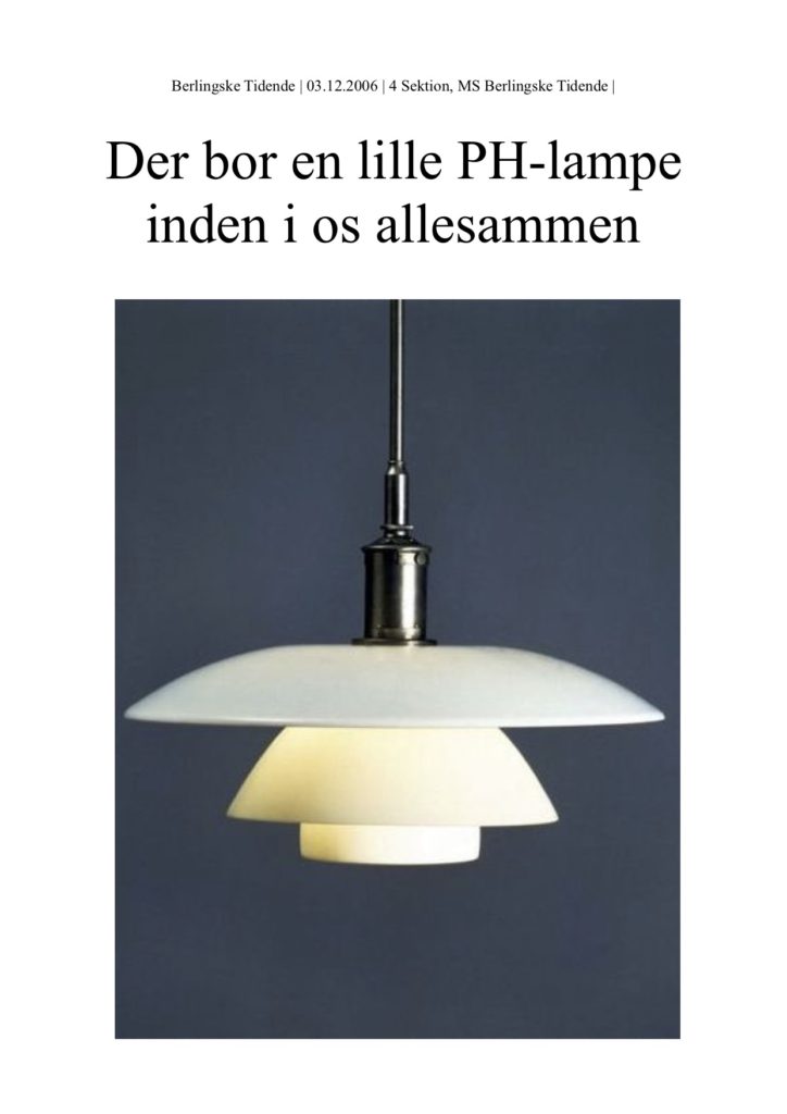 Din Biografi – Thomas Dickson MS Berlingske 2006